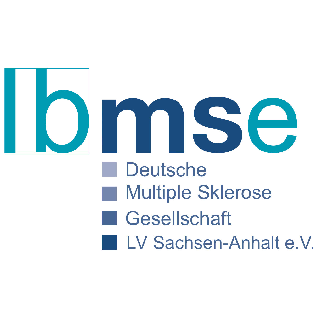 <span>Logo des LBMSE LV LSA e.V., weißer Hintergrund<br />© LBMSE, DMSG LV Sachsen-Anhalt e.V.</span>